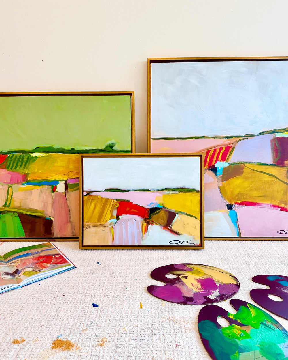 Past Works Raleigh Abstract Expressionist Art Eleanor Scott Davis