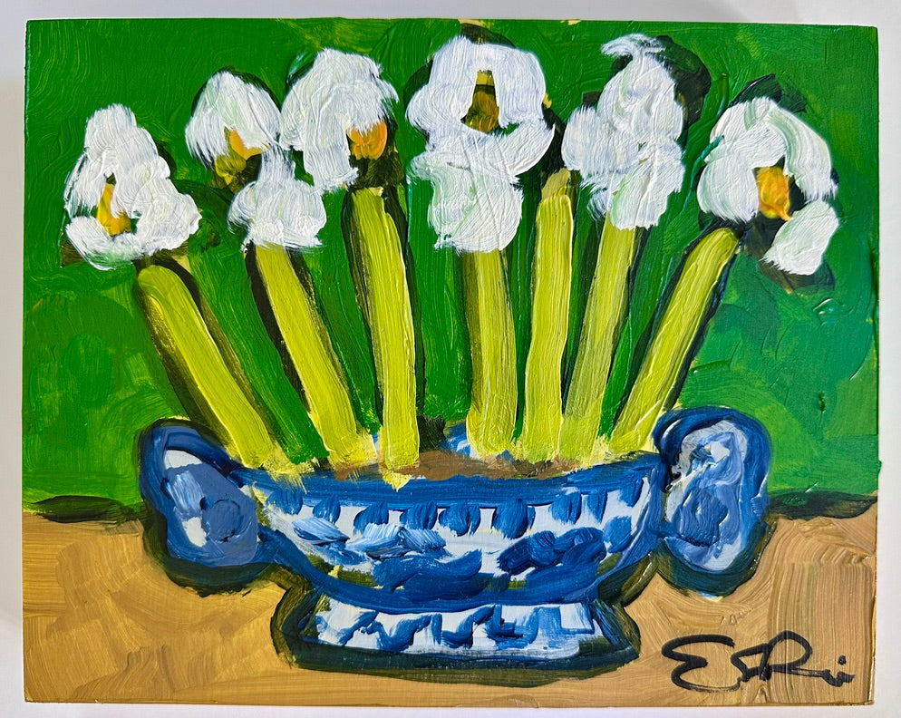 "Still Life with Paper Whites, Three"