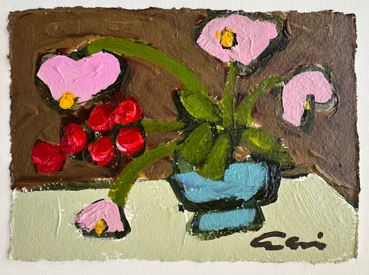 Orchids in Brown Room Three (5x7)