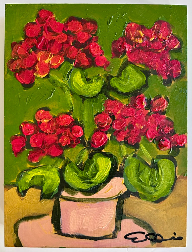 "Still Life with Geranium, SIx"