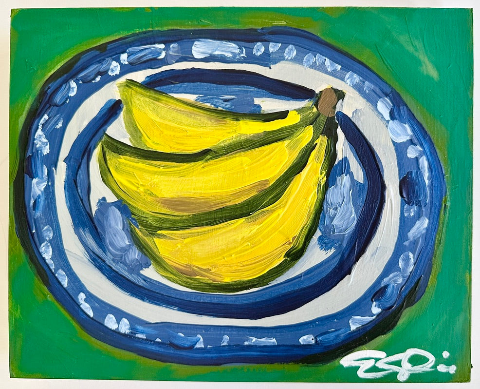 "Still Life with Bananas"