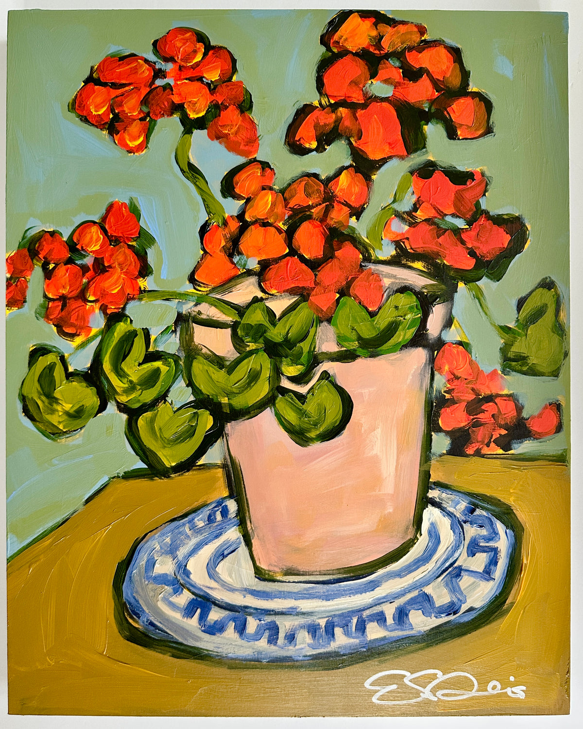 Still Life Floral: Geranium