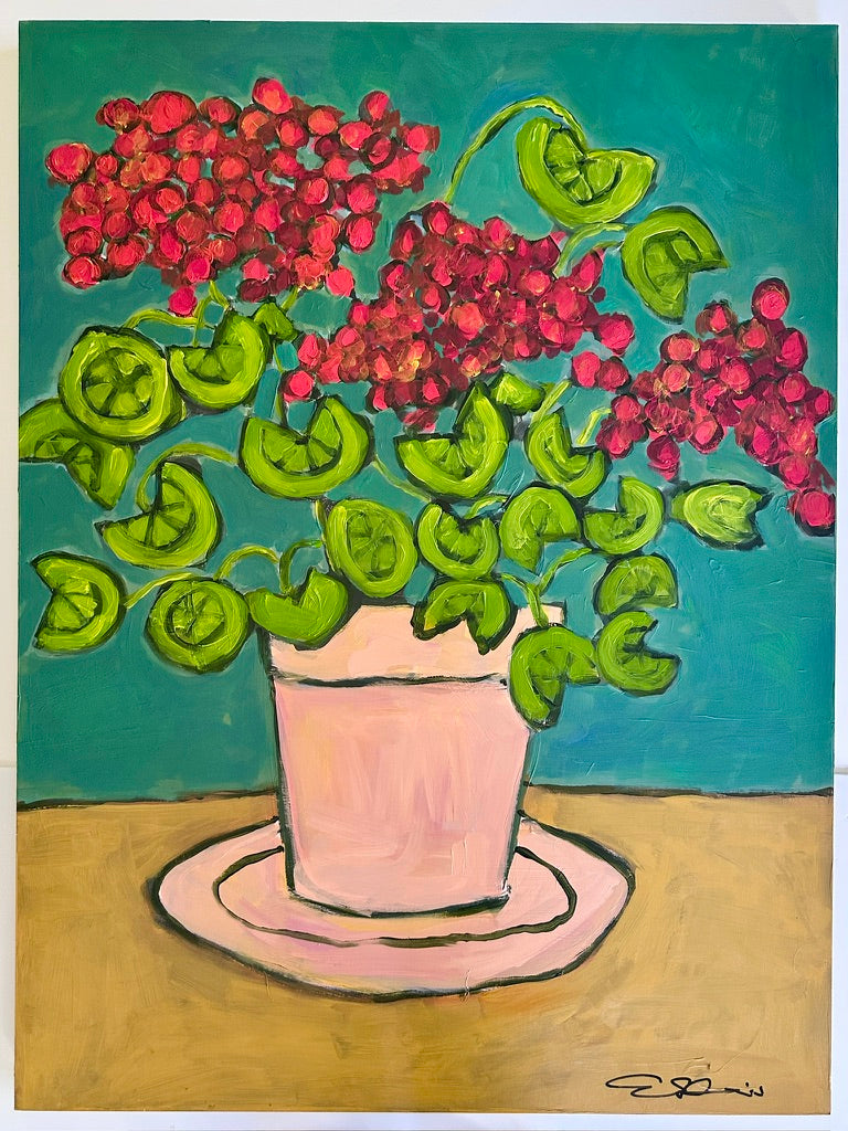 Still Life with Geranium One
